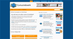 Desktop Screenshot of cursusnetwerk.nl